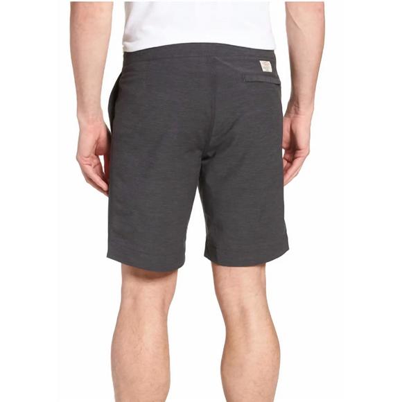 NEW FAHERTY men's belt loop all day short in charcoal - Picture 3 of 3